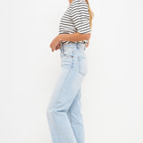 Stripe Women Knit Shirt
