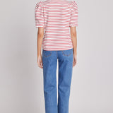 Stripe Women Knit Shirt