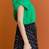 Ruched Sleeve T-Shirt