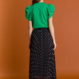 Ruched Sleeve T-Shirt