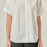 Mixed Media Collared Top