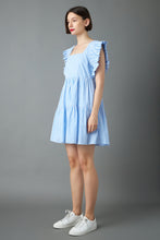 Load image into Gallery viewer, Stripe Square Neckline Mini Dress
