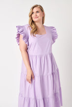 Load image into Gallery viewer, Ruffled Detail Midi Dress
