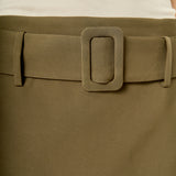 Belted Low Waist Skort