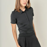 Sportswear Short Sleeve Stretched Top