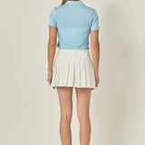 Sportswear Short Sleeve Stretched Top