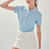 Sportswear Short Sleeve Stretched Top