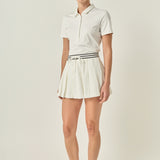 Sportswear Short Sleeve Stretched Top