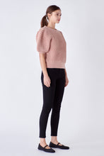 Load image into Gallery viewer, Textured Puff Sweater
