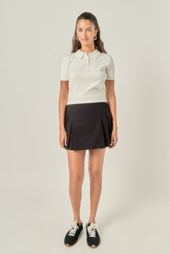 Flap Pocket Mini Cargo Skort