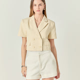Short Sleeve Blazer