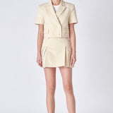 Flap Pocket Mini Cargo Skort