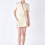 Flap Pocket Mini Cargo Skort