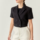 Short Sleeve Blazer