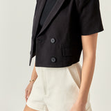 Short Sleeve Blazer