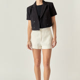 Short Sleeve Blazer