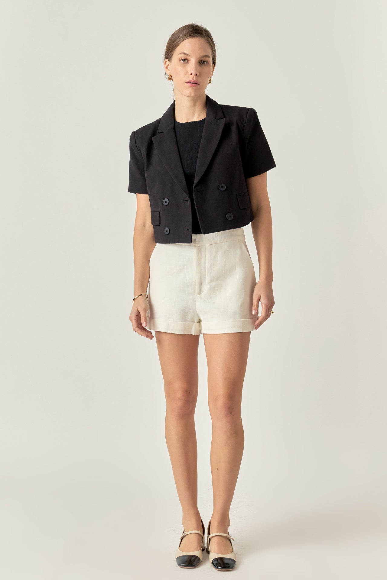 Short Sleeve Blazer