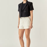 Short Sleeve Blazer