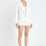 Rickrack Edge Blazer