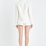 Rickrack Edge Blazer