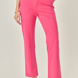 High-waist Knit Pants