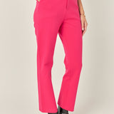 High-waist Knit Pants