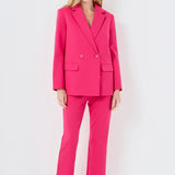 High-waist Knit Pants