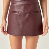 Pu Skorts