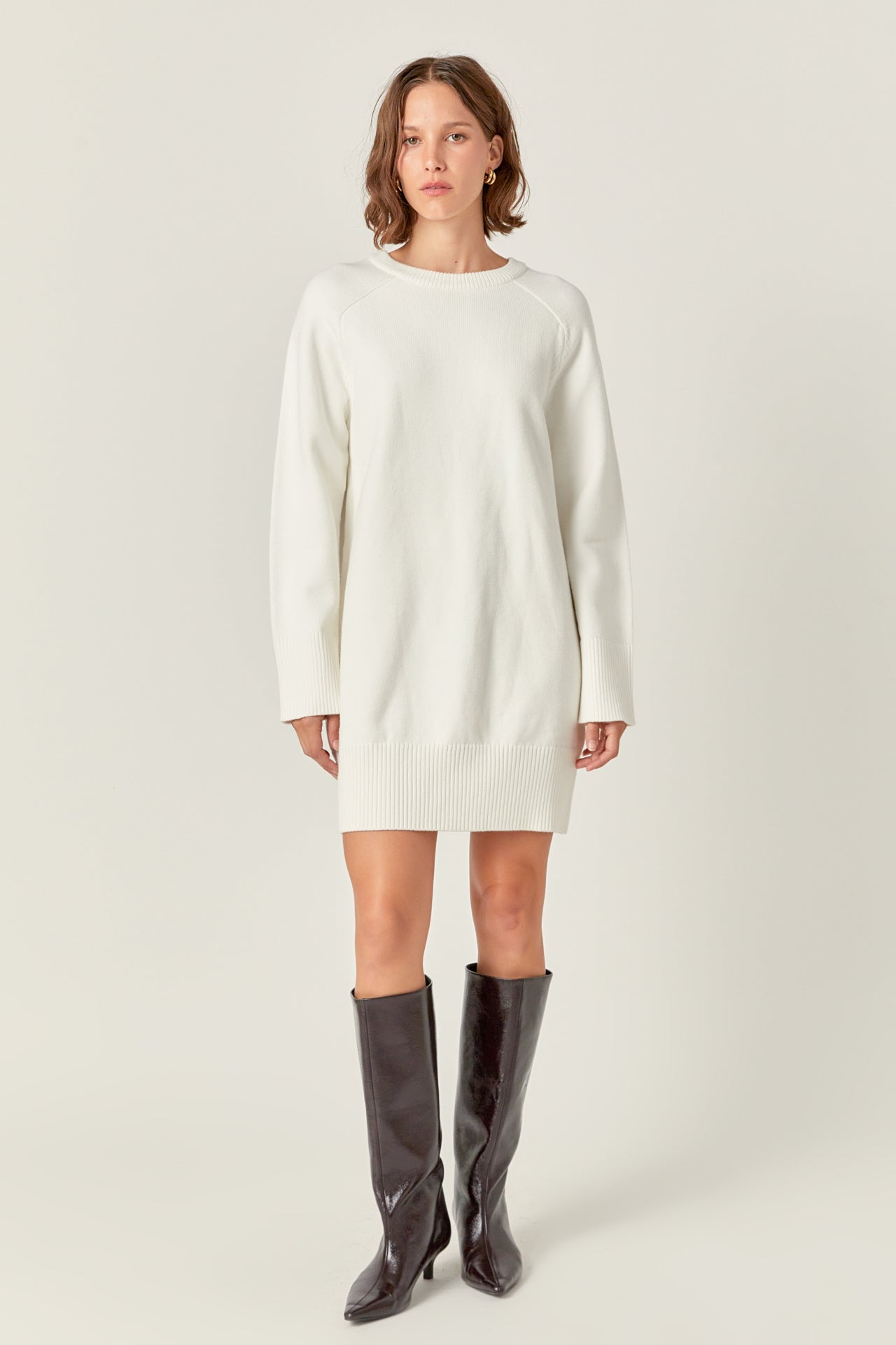Knit Mini Dress