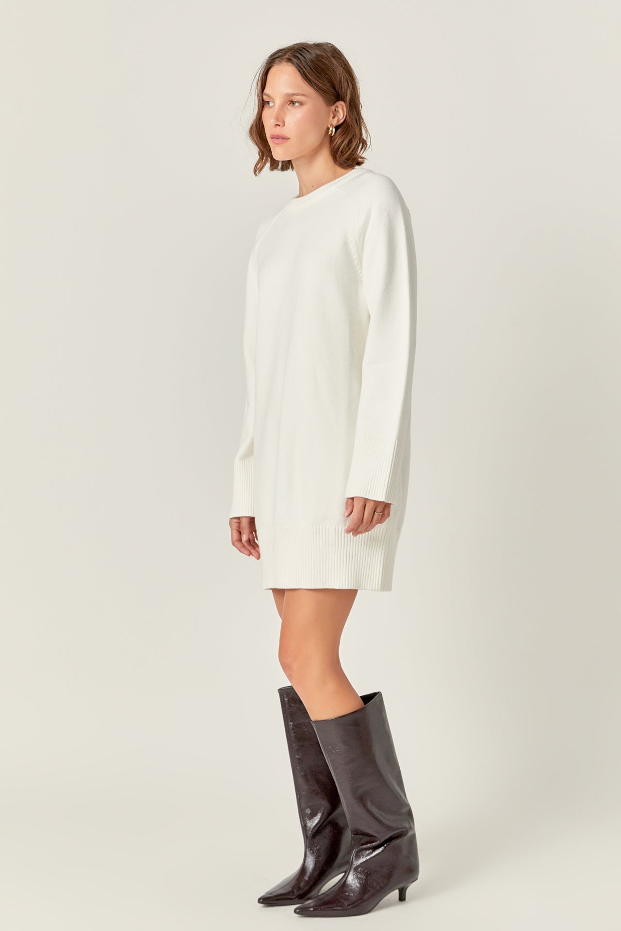 Knit Mini Dress – English Factory