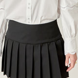 Pleats Detailed Mini Skort