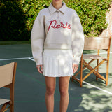 Pleats Detailed Mini Skort