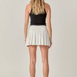 Pleats Detailed Mini Skort