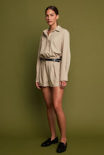 Load image into Gallery viewer, Long Sleeve Collared Romper
