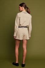 Load image into Gallery viewer, Long Sleeve Collared Romper
