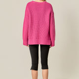 Oversize Ribbed Sweater