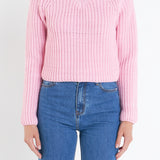 V-neck Knit Sweater