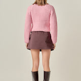 V-neck Knit Sweater