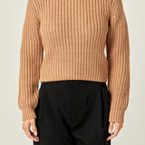 Round-neck Knit Sweater