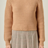 Round-neck Knit Sweater