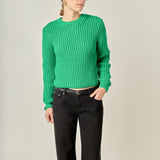 Round-neck Knit Sweater