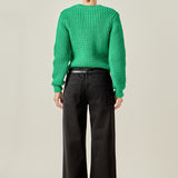 Round-neck Knit Sweater
