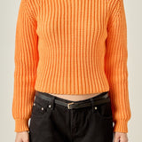 Round-neck Knit Sweater