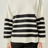 Stripe Round Neck Sweater
