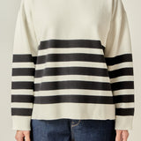 Stripe Round Neck Sweater