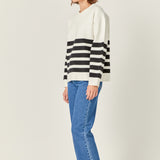 Stripe Round Neck Sweater