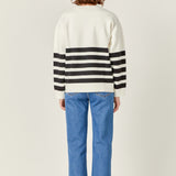 Stripe Round Neck Sweater