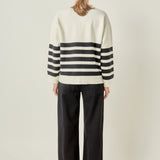 Stripe Round Neck Sweater