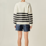 Stripe Round Neck Sweater