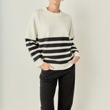 Stripe Round Neck Sweater